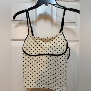 Polka Dot Spaghetti Strap Top